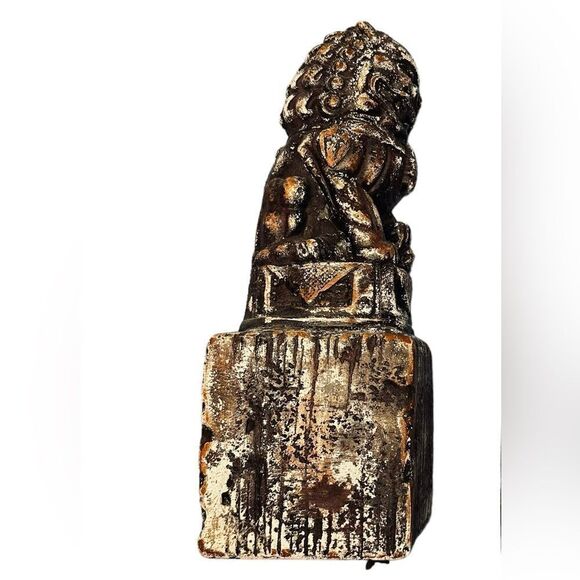 Attila’s Original Reproduction of the Artist Foo Dog Statue Feng Shui Figurine - Picture 2 of 9